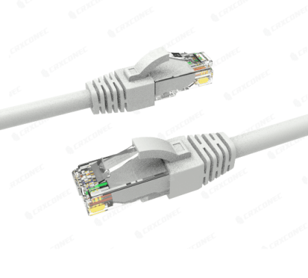 Cable de conexión de parche de cobre PVC UTP Cat.6 de 24 AWG con certificación UL de 7M, color gris - Cable de parche UTP Cat.6 de 24 AWG con certificación UL